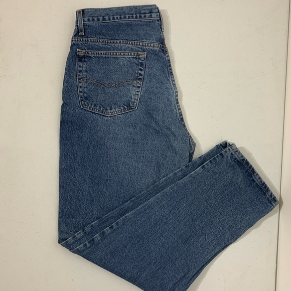 Ikeda Jeans Straight Classic Wash Denim 33w Vintage - Picture 4 of 10